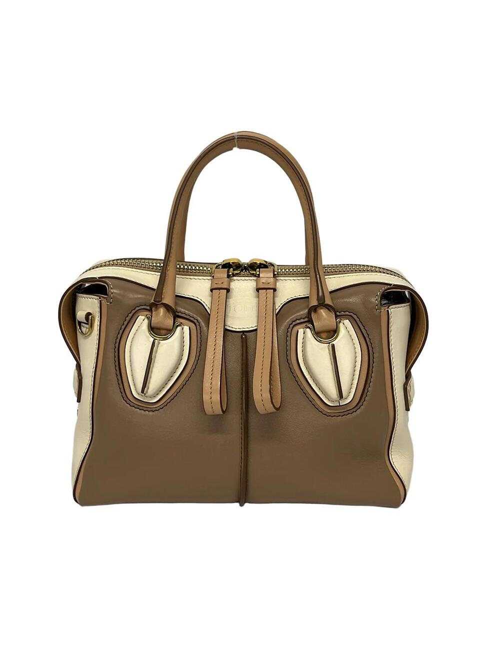 Tod's D Styling Mini Beige Light Brown #360635T50B
